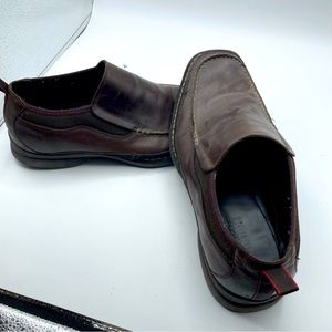 Kenneth call reaction, dress shoes, brown slip Ons size 11M